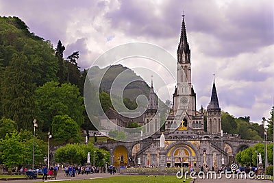 The Basilica of Our Lady of Immaculate Conception Editorial Stock Photo