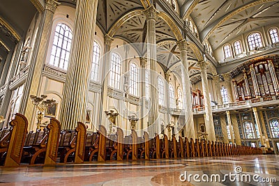 Basilica of Our Lady of Lichen, Poland Editorial Stock Photo