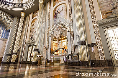 Basilica of Our Lady of Lichen, Poland Editorial Stock Photo