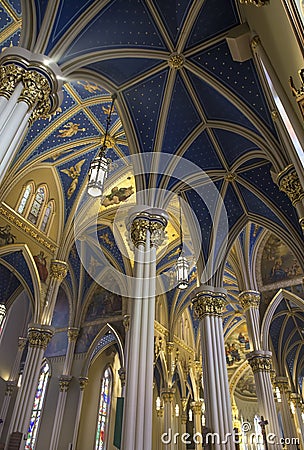 Basilica of the Sacred Heart Editorial Stock Photo