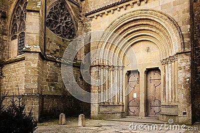 Basilica of Saint Nazarius. Carcassonne. France Stock Photo