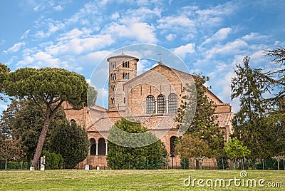 Basilica of Sant'Apollinare in Classe, Ravenna, Italy Stock Photo