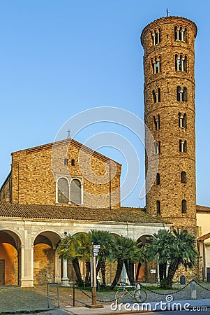 Basilica of Sant Apollinare Nuovo, Ravenna. Italy Stock Photo