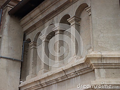 The basilica of Santa Maria delle Grazie Stock Photo