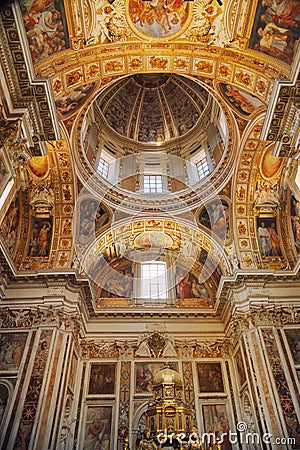 Basilica Santa Maria Maggiore Editorial Stock Photo