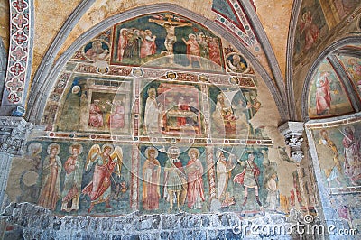 Basilica of St. Flaviano. Montefiascone. Lazio. Italy. Stock Photo