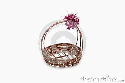 Basket clipping paths Stock Photo