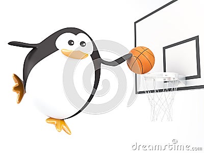 Basket player Stock Photo