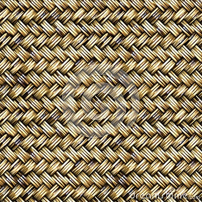 Basket Weave Seamless Pattern Stock Photo