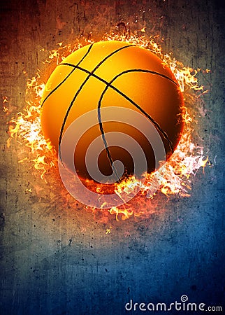 Basketball background Stock Photo