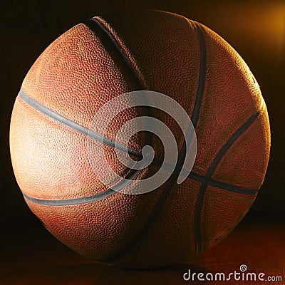 Basketball ball Stock Photo