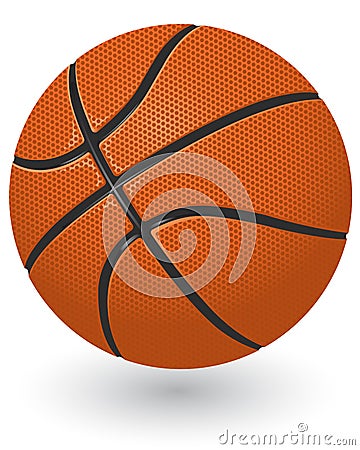 Basketball ball Vector Illustration