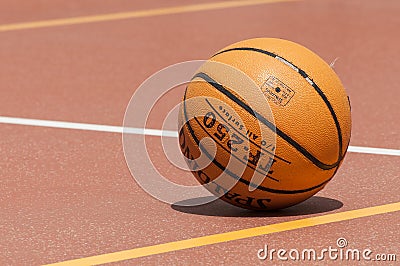 Basketball ball Editorial Stock Photo