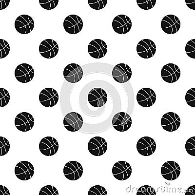 Basketball ball pattern vector Vector Illustration