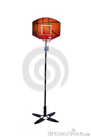 Basketball Basket Stock Photo