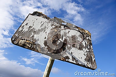 Basketball board Stock Photo