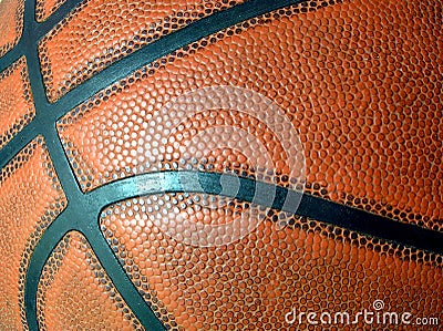 Basketball close-up Stock Photo
