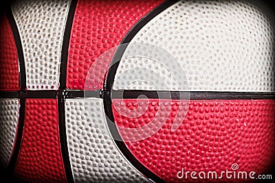 Basketball closeup Stock Photo