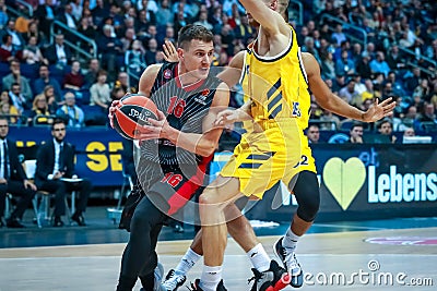 Basketball Euroleague Championship Alba Berlin vs A|X Armani Exchange Olimpia Milan Editorial Stock Photo