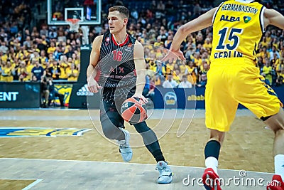 Basketball Euroleague Championship Alba Berlin vs A|X Armani Exchange Olimpia Milan Editorial Stock Photo