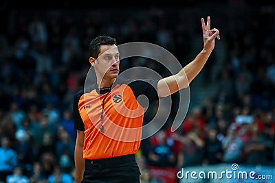 Basketball Euroleague Championship Alba Berlin vs A|X Armani Exchange Olimpia Milan Editorial Stock Photo