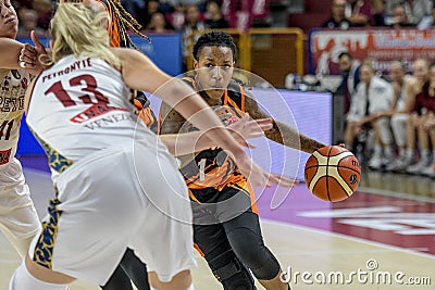 Basketball Euroleague Women Championship Reyer Venezia vs UMMC Ekaterinburg Editorial Stock Photo