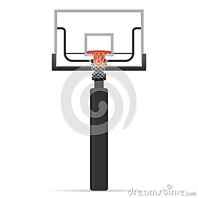 Basketball hoop Vector Illustration