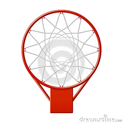 Basketball hoop Vector Illustration
