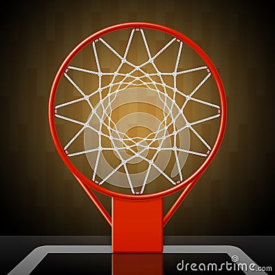 Basketball hoop Vector Illustration