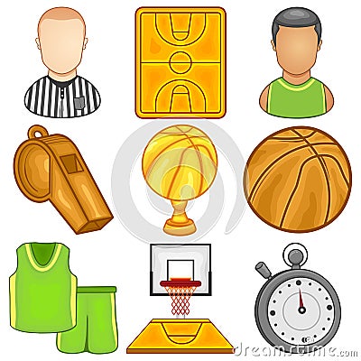 Basketball Icon - Sport Stock Photo