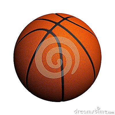 Basketball isolated Stock Photo