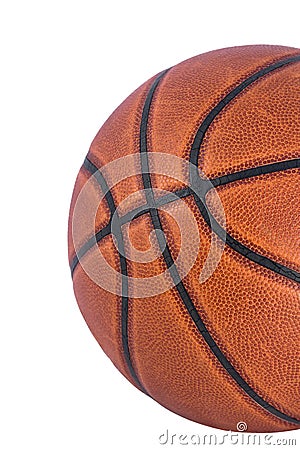 Basketball Isolated Stock Photo