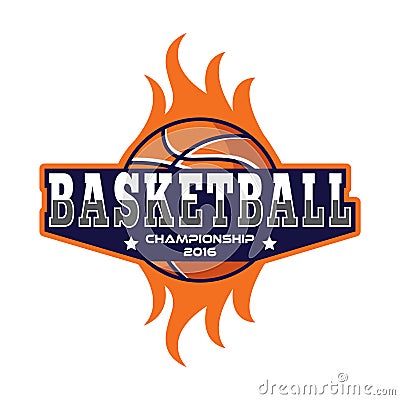 Basketball logo, America logo Vector Illustration