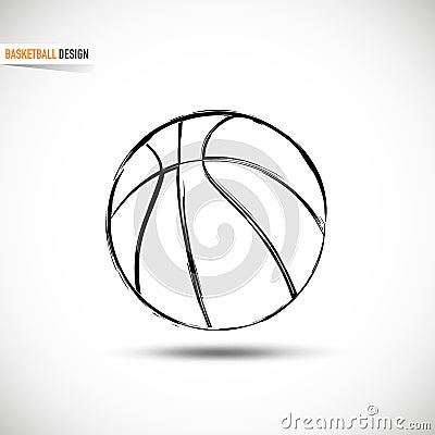 Basketball logotype Vector Illustration