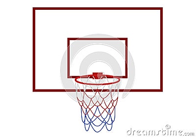 Basketball net Vector Illustration