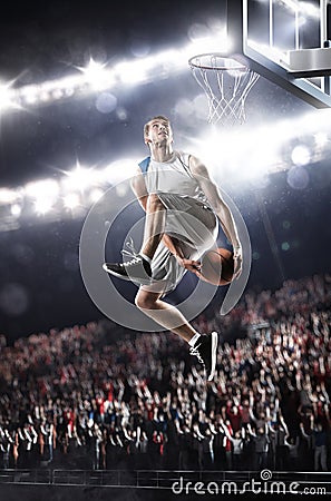 Basketball Player Stock Photo