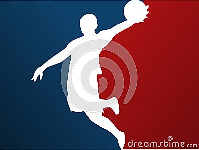 Basketball player Vector Illustration