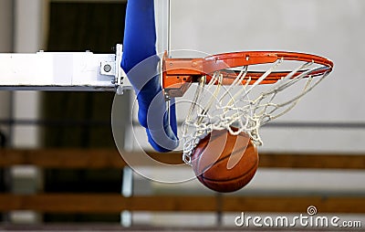 Basketball shot Stock Photo