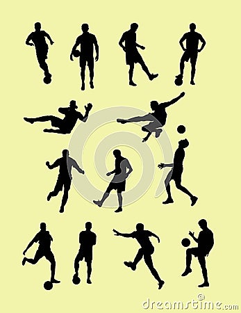 Basketball Silhouettes Vector Illustration