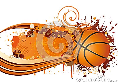 basketball sport Vector Illustration
