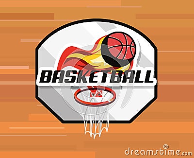 Basketball sport design Vector Illustration
