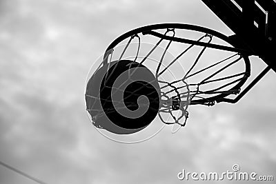 Basketball tournament Stock Photo
