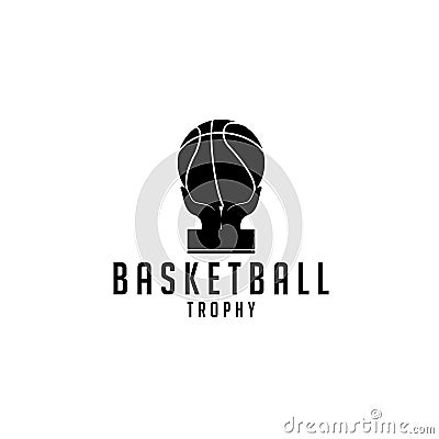 Basketball trophy Stock Photo