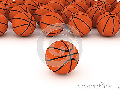 Basketballs Stock Photo