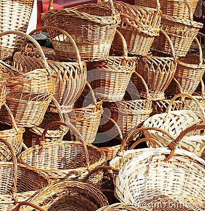 Baskets Stock Photo