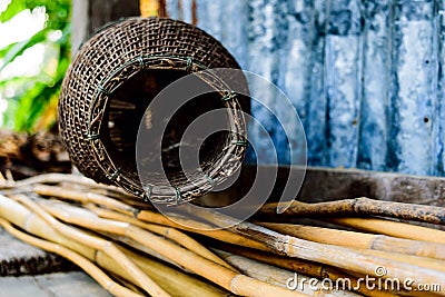 Basketwork Stock Photo