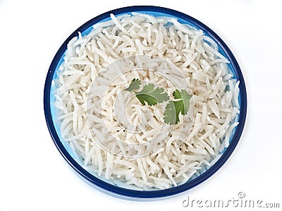 Basmati rice Stock Photo