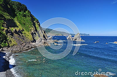 Basque atlantic coast. Euskadi, Spain Stock Photo