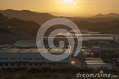 Basque Country Industrial State Editorial Stock Photo