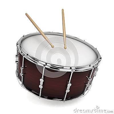 Bass drum Cartoon Illustration